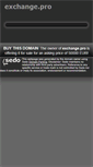 Mobile Screenshot of exchange.pro