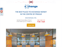 Tablet Screenshot of exchange.cz