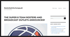 Desktop Screenshot of basketball.exchange.ph
