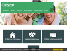 Tablet Screenshot of exchange.pt